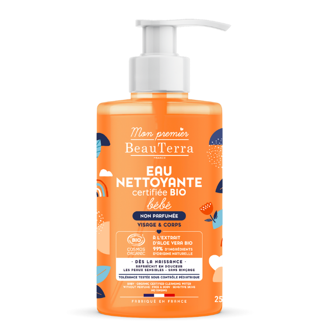 Eau nettoyante bébé