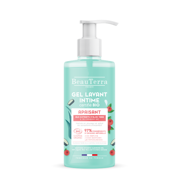 Gel lavant intime certifié BIO