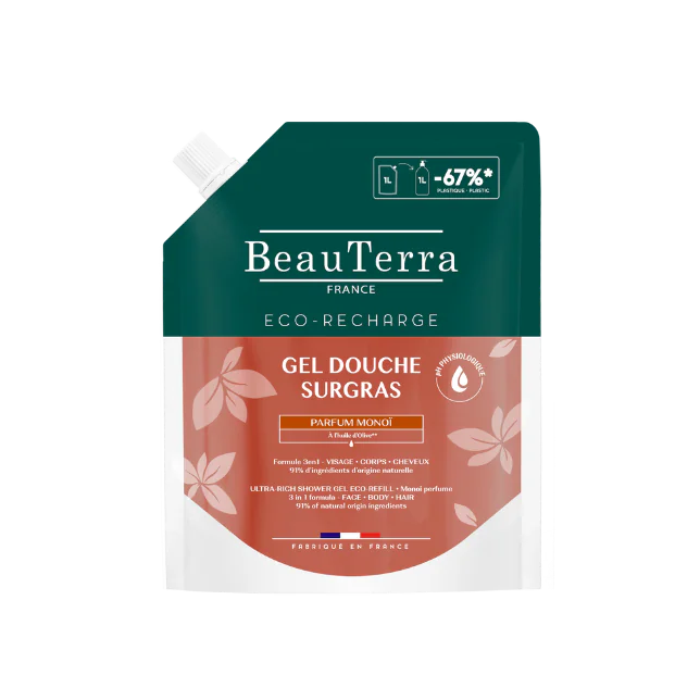 Gel douche surgras monoi